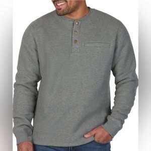 Coleman Sherpa Lined Long Sleeve Henley
